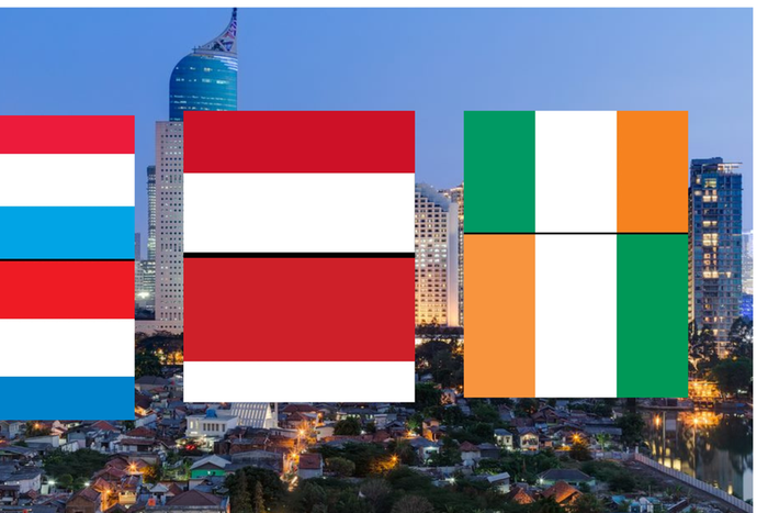 Countries with the same flags