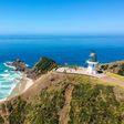 Cape Reinga Lighthouse on New Zealand's North Island is a place of spiritual significance for Maori.