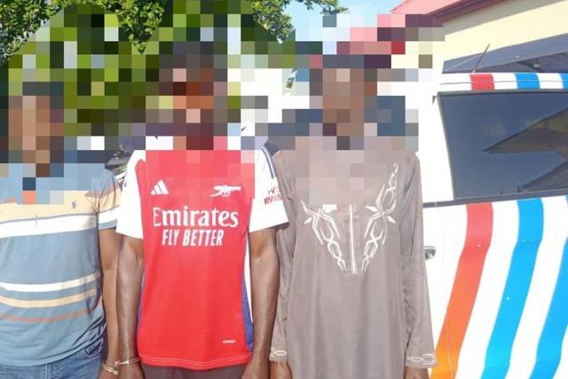 The suspects were apprehended on October 15 with human parts in a taxi during a routine stop-and-search on Otedola bridge.