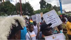 Catholic Church protests against galamsey