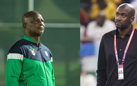 Kwesi Appiah and Otto Addo