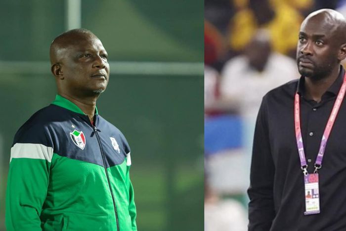 Kwesi Appiah and Otto Addo