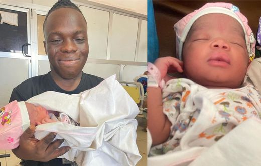 Shatta Bandle welcomes second child to the surprise of fans