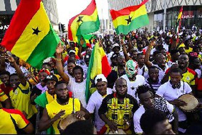 Ghanaian supporters