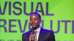 Nigerian influencer and content creator, Enioluwa Adeoluwa at the Pulse Influencer Summit 2024