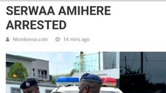 We have not arrested Serwaa Amihere - Ghana Police rubbishes viral reports