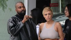 Kanye West and Bianca Censori