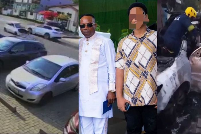 Pastor Salifu's 16-year son behind gory accident, footage shows him speeding