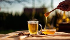 You can take honey and warm water [Healthshots]