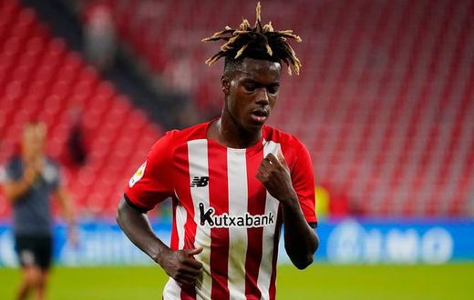‘I idolised Asamoah Gyan, he’s the best striker’ – Nico Williams