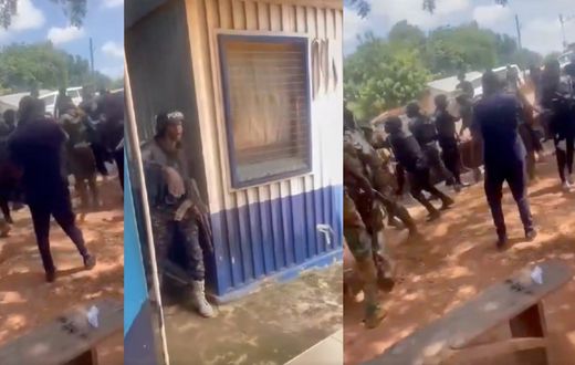 Heavy gunfire between Police and Customs officers at Bawku sparks reactions