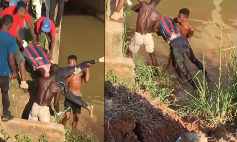 Body of young man in FC Barcelona jersey retrieved from local river