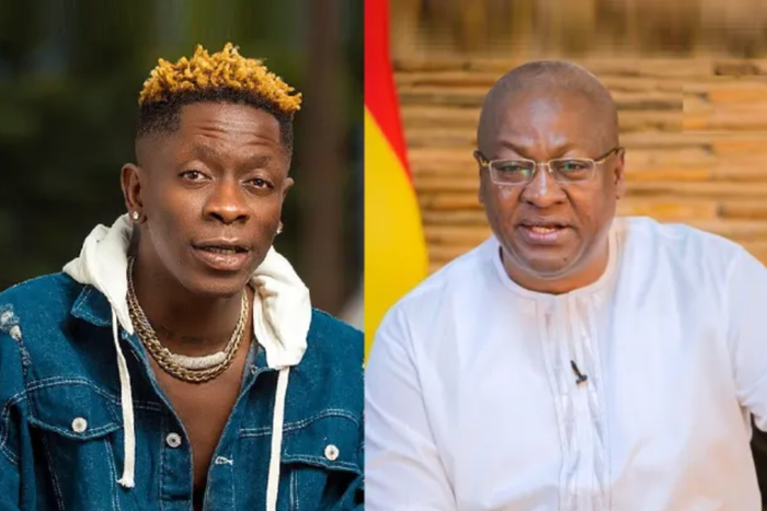Shatta Wale and Mahama