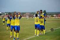Young Apostle celebrating Samuel Prempeh's goal