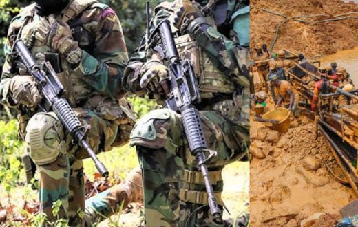 Illegal miner exposes 2 soldiers who took 'chop money' from them on site