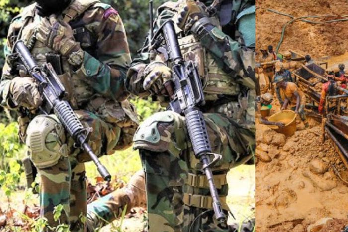 Illegal miner exposes 2 soldiers who took 'chop money' from them on site