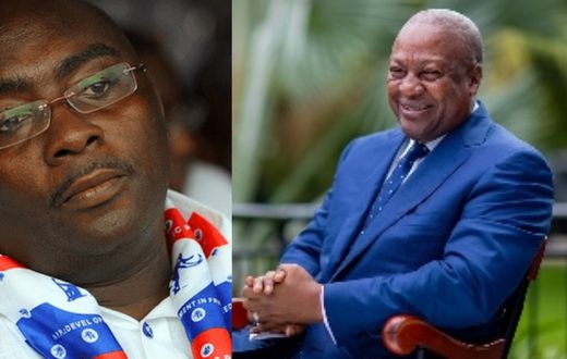 John Mahama and Dr Mahmudu Bawumia