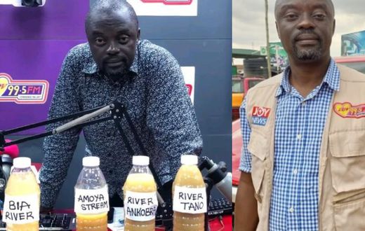 Erastus Asare Donkor and team attacked and beaten by armed men at mining site