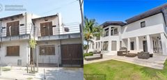 Lionel Messi's house before and after fame