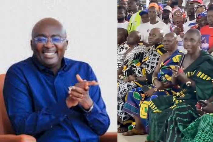 Chief predicts Bawumia's 2024 election win with 53% advises him to ignore galamsey