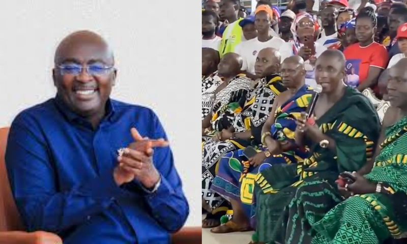 Chief predicts Bawumia's 2024 election win with 53% advises him to ignore galamsey