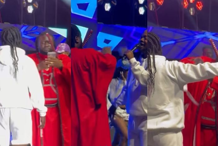 Prophet Ajaguraja makes money rain on Daddy Lumba at 60th birthday party