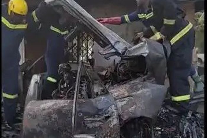 Accident in East Legon