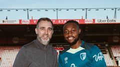 In-form Semenyo wins Bournemouth's Player and Goal of the Month awards