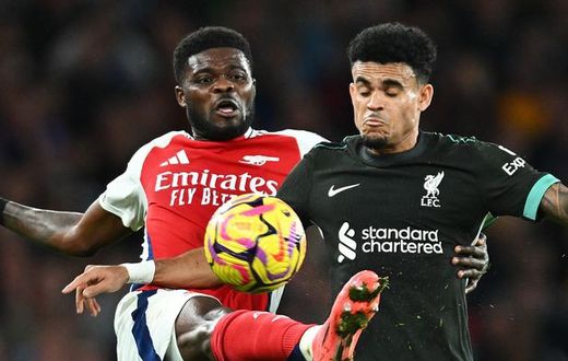 Thomas Partey excels in new role as Arsenal draw to Liverpool