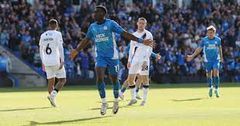 Kwame Poku celebrating a goal