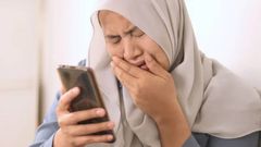 Sad Asian Woman
