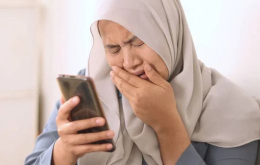 Sad Asian Woman