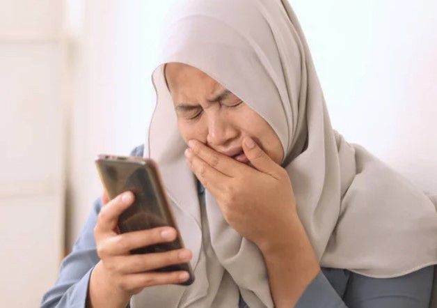 Sad Asian Woman