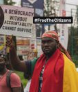 10 hard-hitting messages sent through placards at ongoing #FreeTheCitizens protest