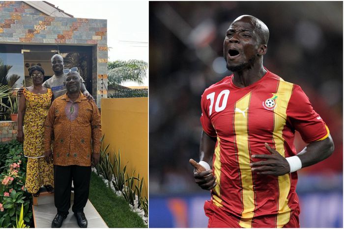 Stephen Appiah eulogises man and woman who bought his first boots to start football career