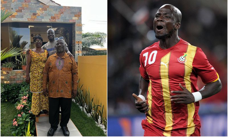 Stephen Appiah eulogises man and woman who bought his first boots to start football career