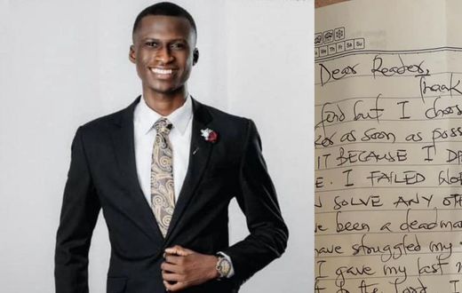 Gospel singer Jacob Yaw Mawulo Adjola popularly known as Jake reportedly commits suicide, leaves behind note