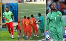Jordan Ayew and Ati Zigi involved in near-fight after Ghana's loss to Sudan (Video)