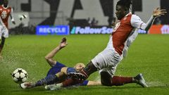 Mohammed Salisu in action for AS Monaco