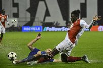Mohammed Salisu in action for AS Monaco