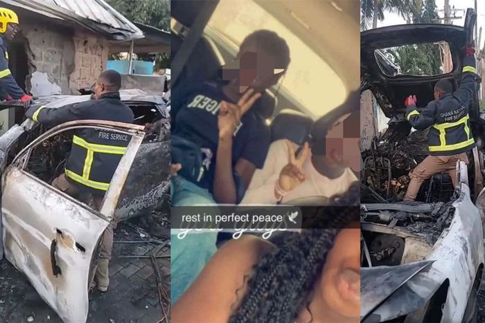 Burnt bodies from East Legon accident finally identified; they are both 12 years