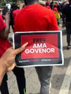 10 hard-hitting messages sent through placards at ongoing #FreeTheCitizens protest