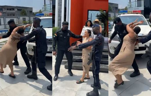 Video and details behind Serwaa Amihere's viral 'arrest' surface online
