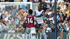Mohammed Kudus with violent conduct after moment of madness against Tottenham