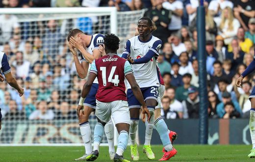 Mohammed Kudus with violent conduct after moment of madness against Tottenham