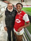 Nora Hauptle with Irene