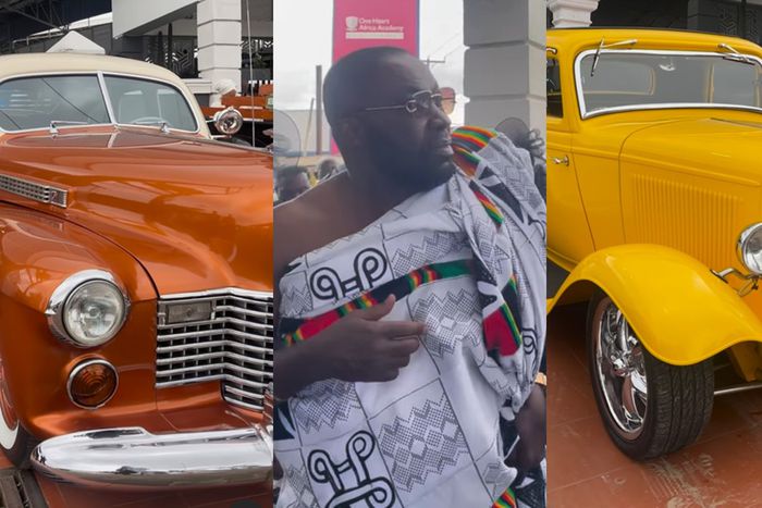 Dr Despite Displays his Expensive Cars at his Mother in Law Funeral