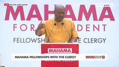 Ghanaian pastors give Mahama standing ovation after his LGBTQ remarks