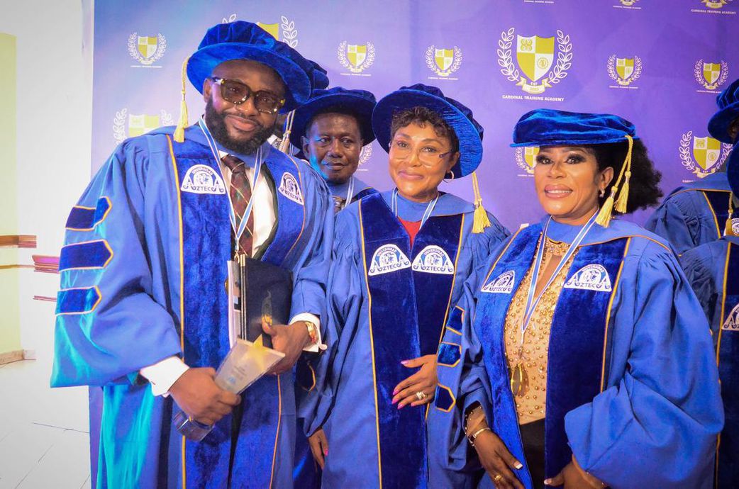 Mrs. Siaw Agyepong receives honorary doctorate in entrepreneurship & certificate in strategic leadership