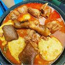 Fufu with Light Soup